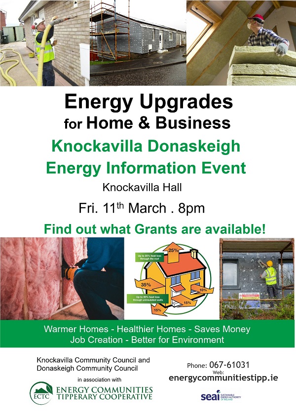 Energy Information Event in Knockavilla hall